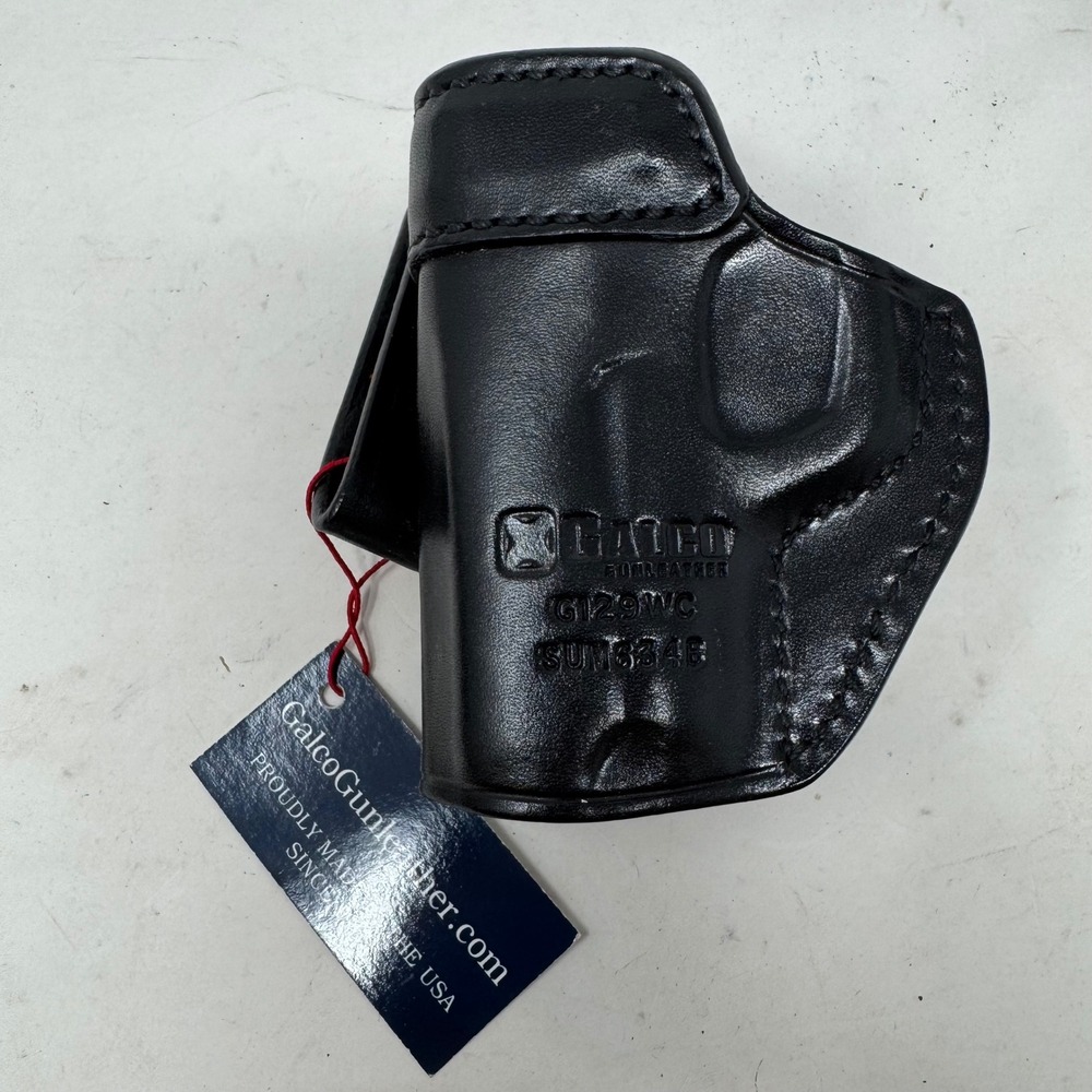 Galco Summer Comfort IWB Holster‎ Black Leather SUM634B G129WC